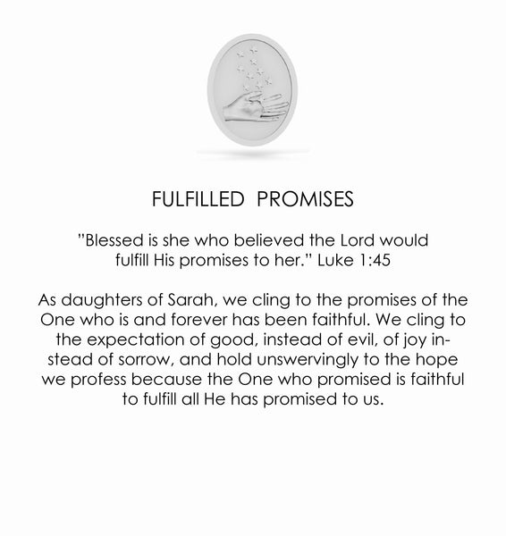 Fulfilled Promises Pendant In Silver