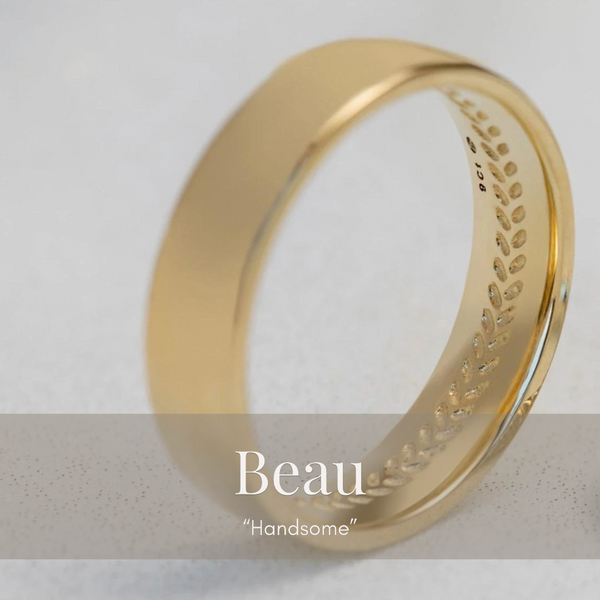 Beau Weaved Band In Gold