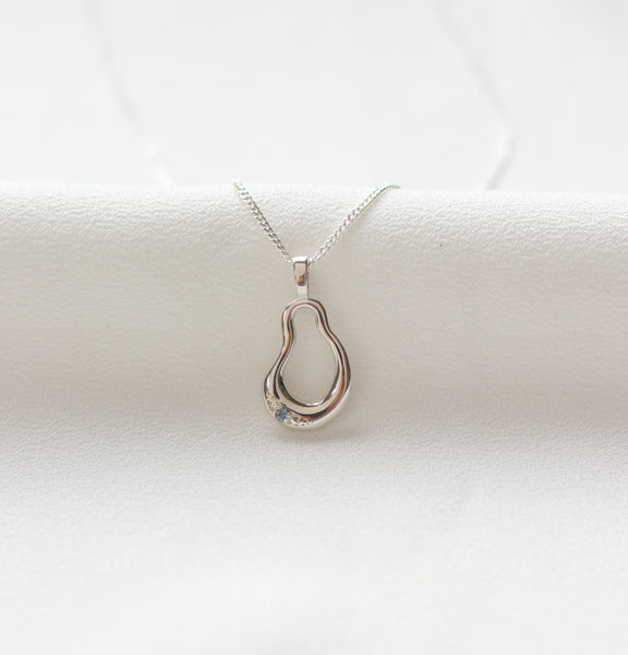 The Aquamarine Serenity Pendant