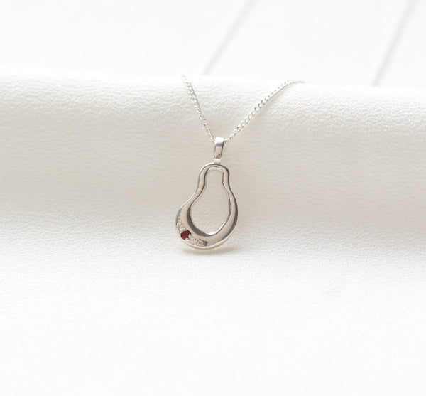 The Garnet Devotion Pendant