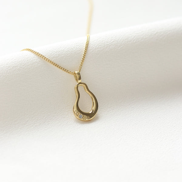 The Aquamarine Serenity Pendant