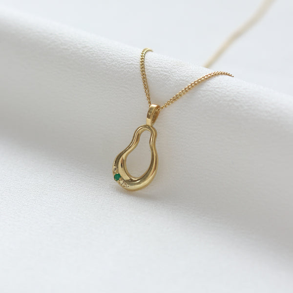 The Emerald Flourish Pendant