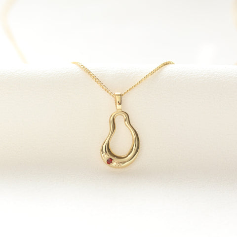 The Garnet Devotion Pendant