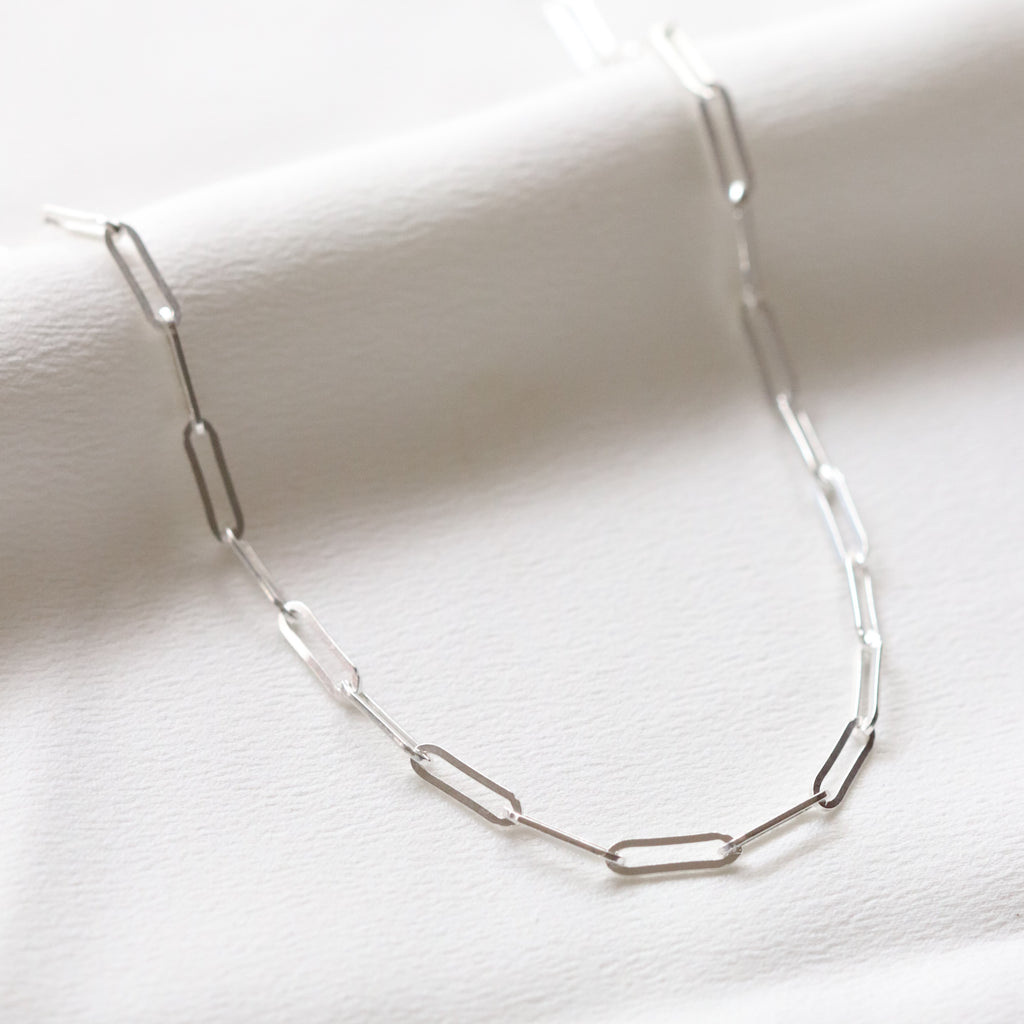 The Bold Paperclip Chain – Miinella Jewellery