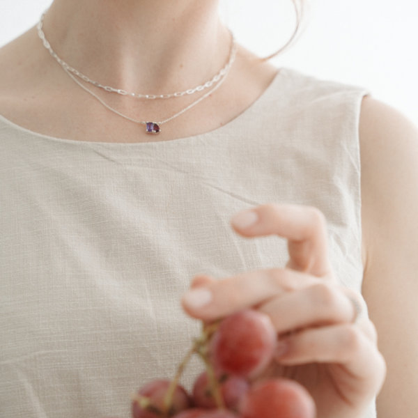 The Patient Grape Necklace