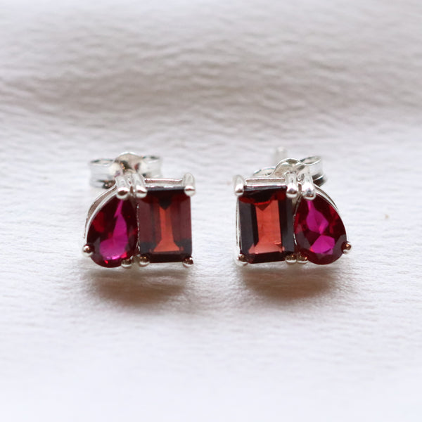 The Loving Pomegranate Studs