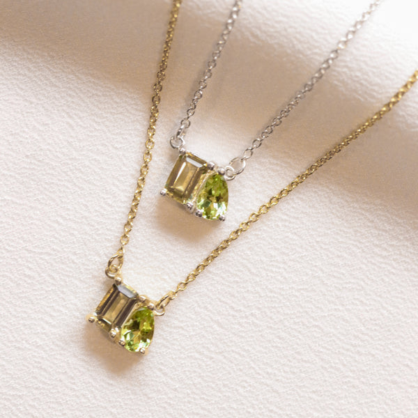 The Peaceful Lime Necklace