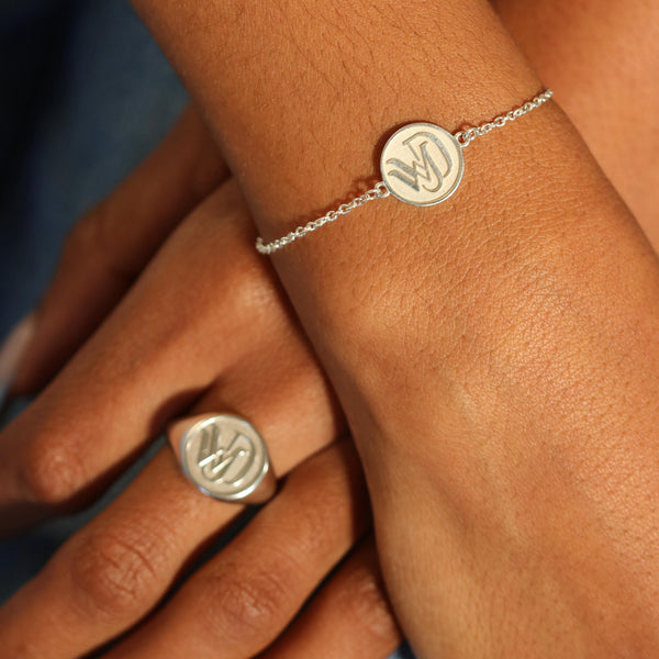 WWJD Bracelet in Silver
