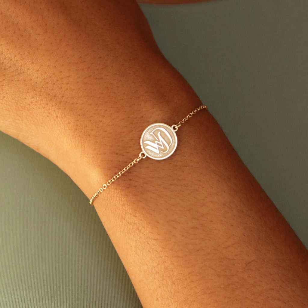 WWJD Bracelet in Gold