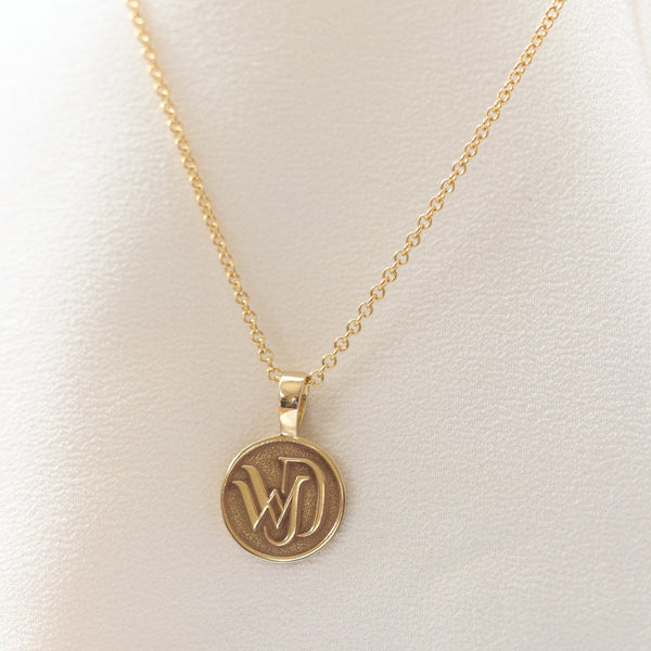 WWJD Necklace in Gold