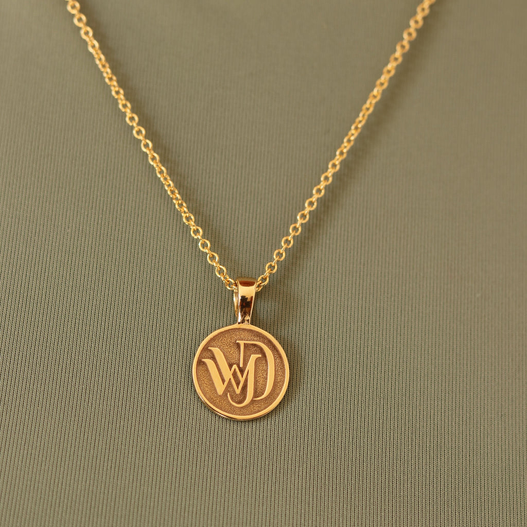 WWJD Necklace in Gold