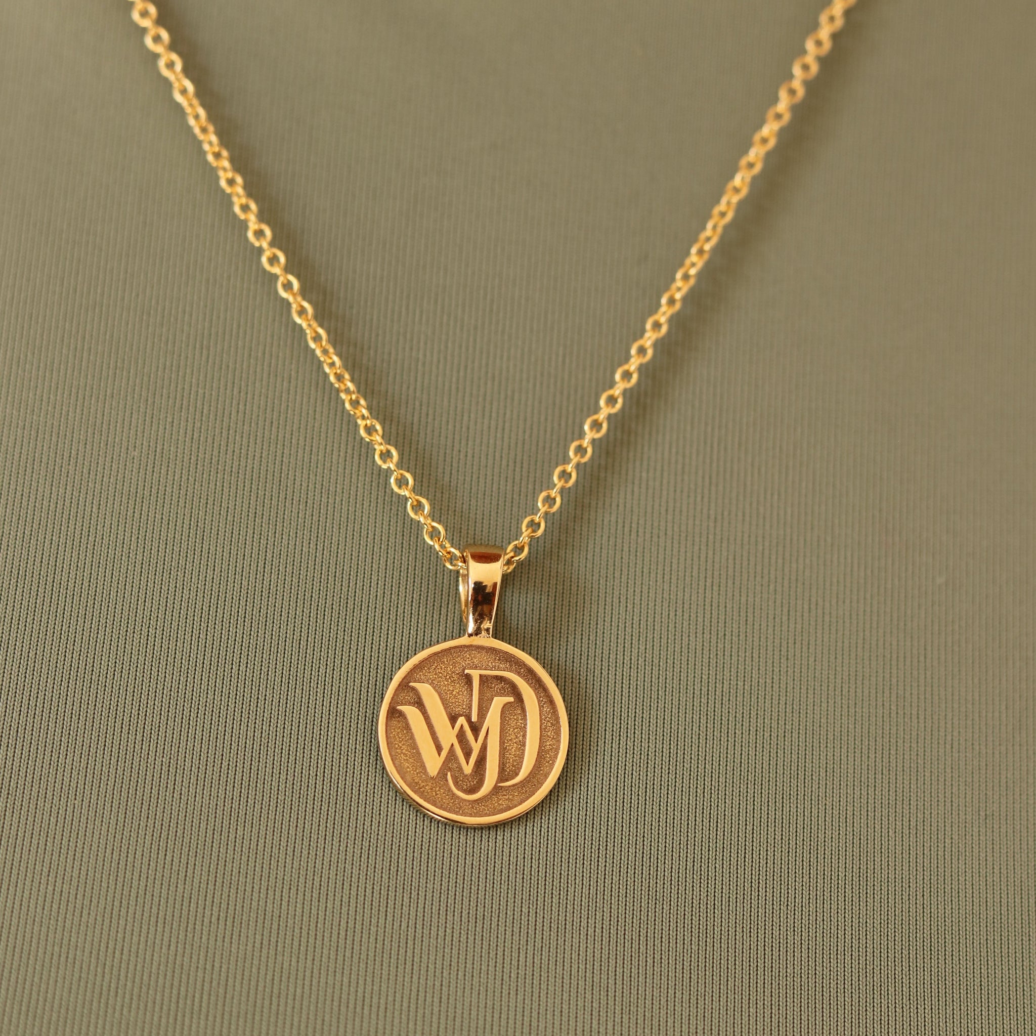 WWJD Necklace in Gold
