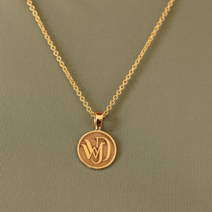 WWJD Necklace in Gold