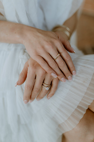 Giselle Woven Band In Gold