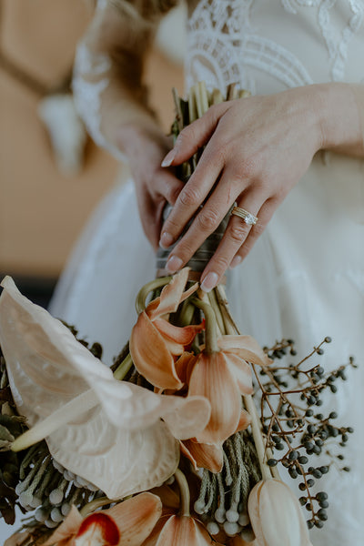 Giselle Woven Band In Gold