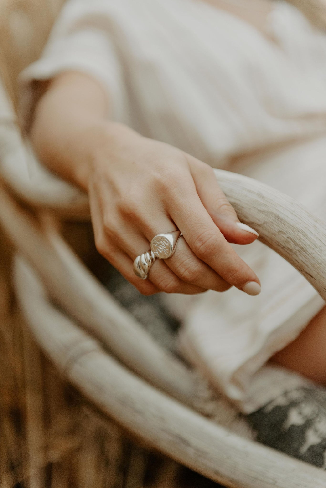 YHVH signet Ring in Silver