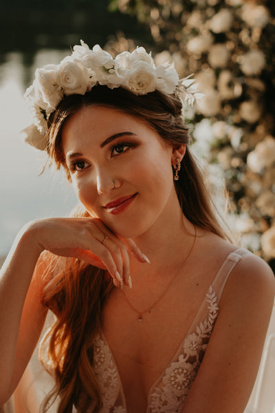 9ct Rose Gold Petite Blossom Ring