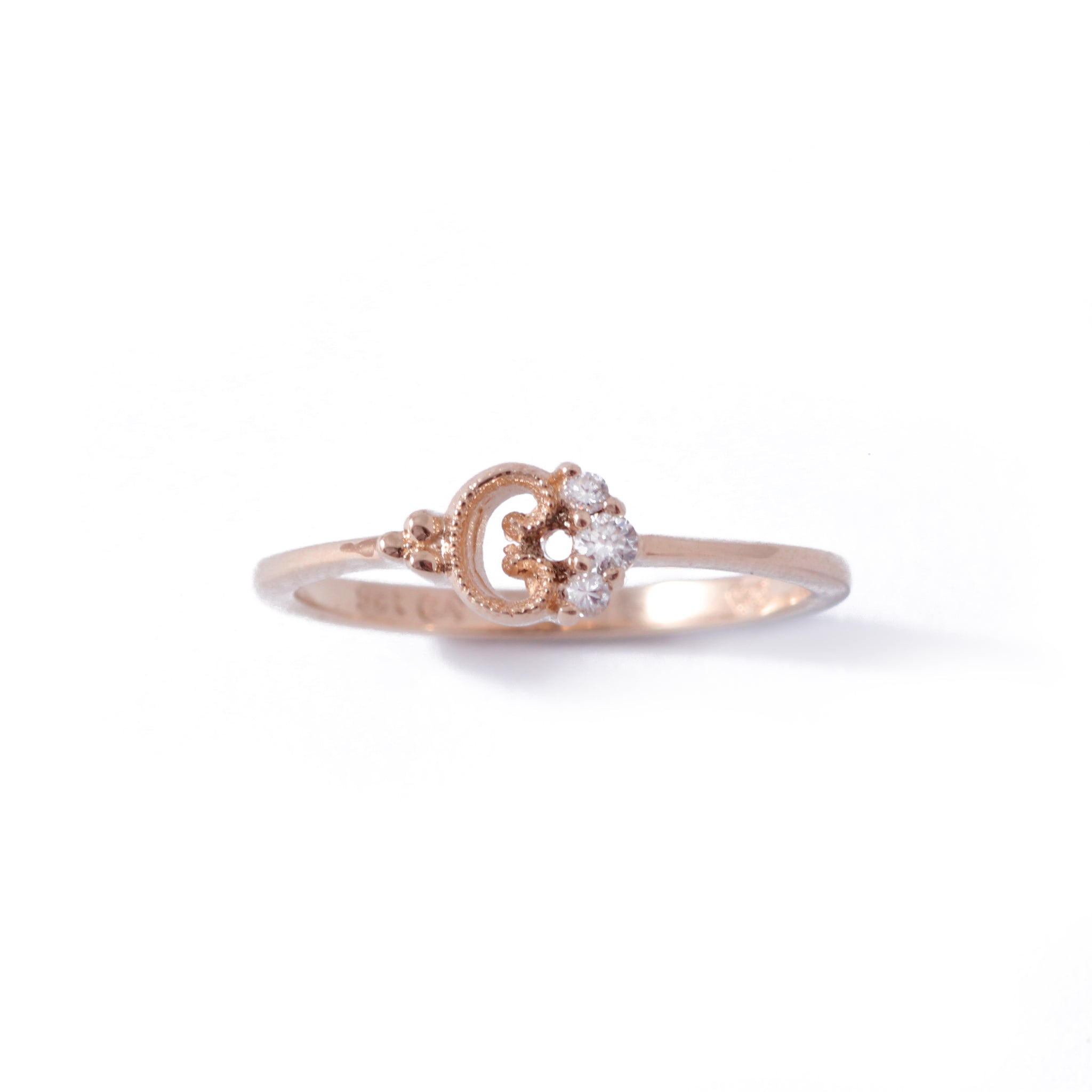 9ct Rose Gold Petite Blossom Ring