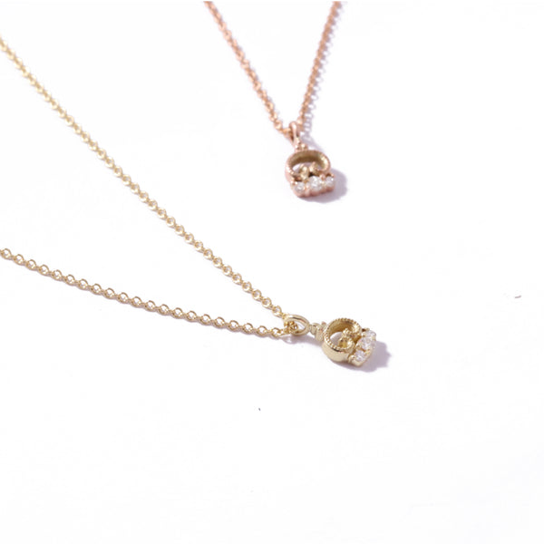 Petite Blossom Pendant In Yellow Gold