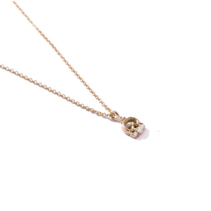 Petite Blossom Pendant In Yellow Gold