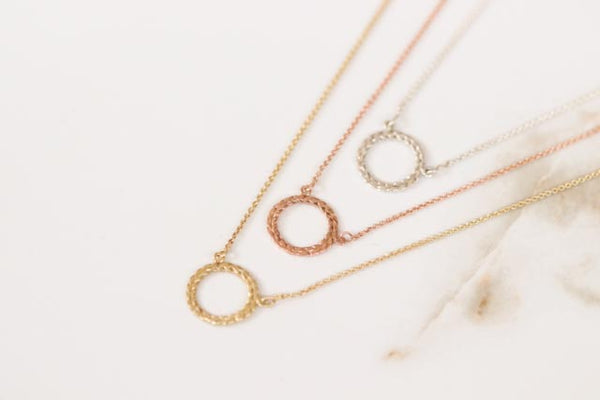 Cara Beloved Necklace In Rose Gold