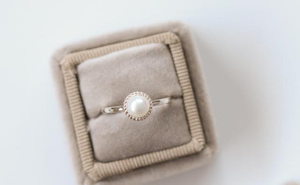 Grace Woven Pearl Ring