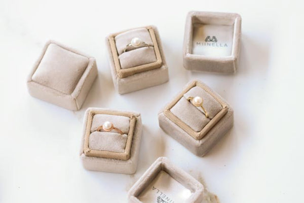 Grace Woven Pearl Ring