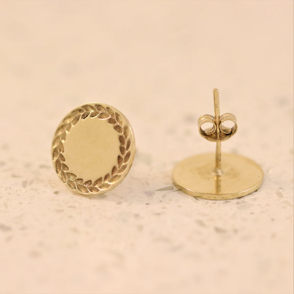 Freya Noble Studs In Gold