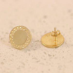 Freya Noble Studs In Gold