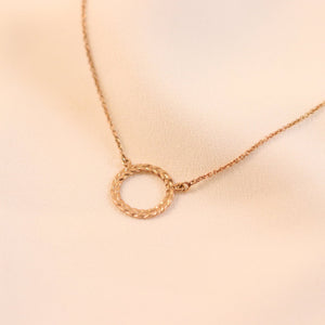 Cara Beloved Necklace In Rose Gold
