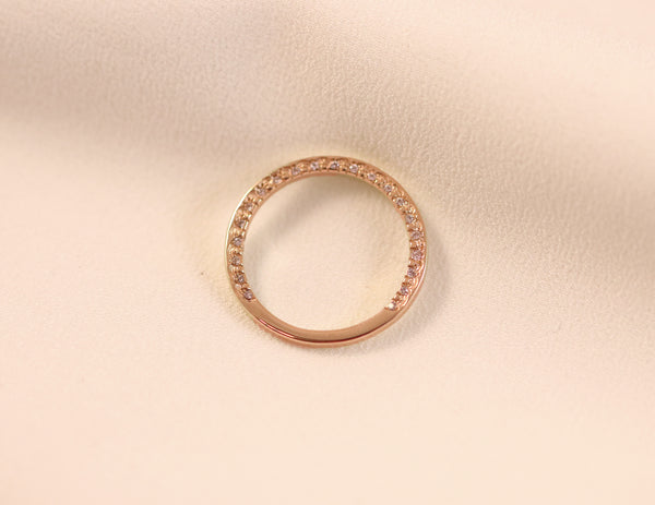 Celeste Inner Beauty Band In Rose Gold