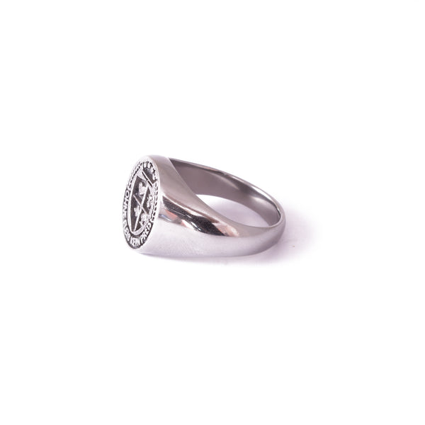 Titanium Oval Customisable Legacy Signet Ring
