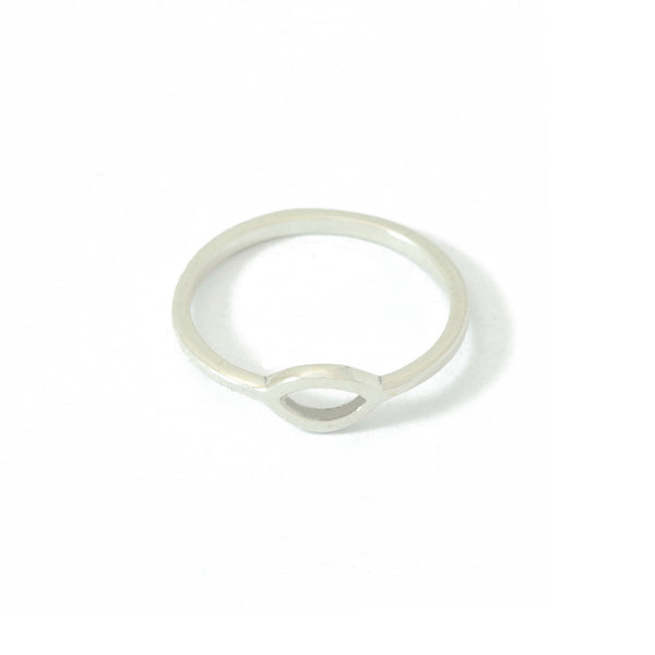 Leaf Ring In Silver