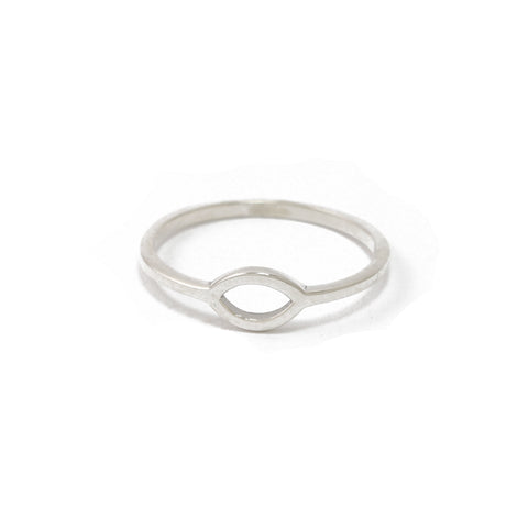 Leaf Ring In Silver