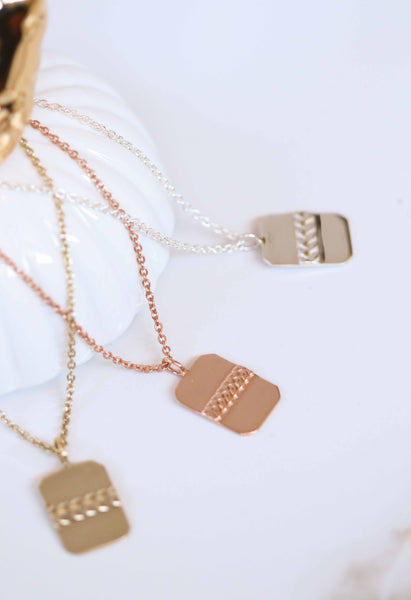 Joelle Pendant In Rose Gold