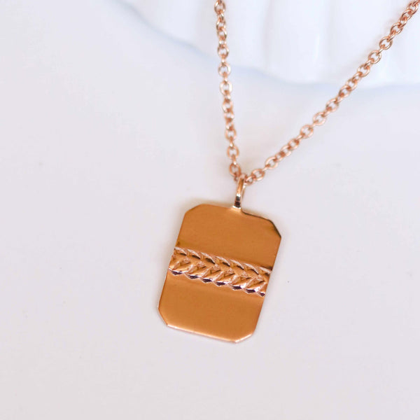 Joelle Pendant In Rose Gold