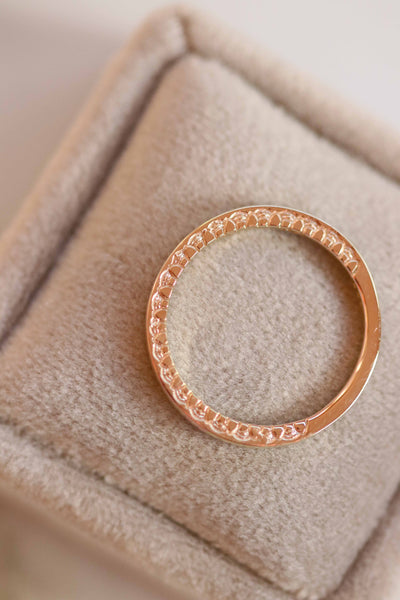 Celeste Inner Beauty Band In Rose Gold