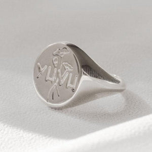 YHVH signet Ring in Silver