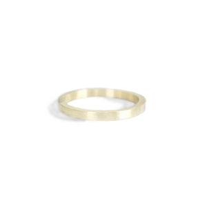 Flat Band In 9ct Yellow Gold