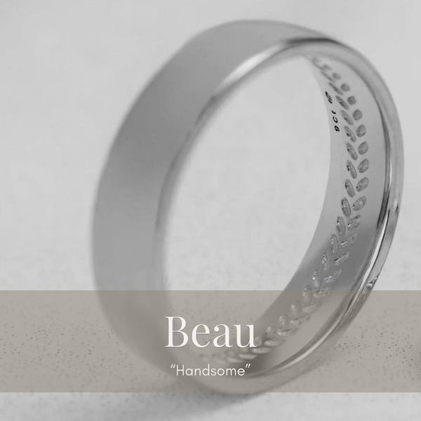 Beau Weaved Band In Silver