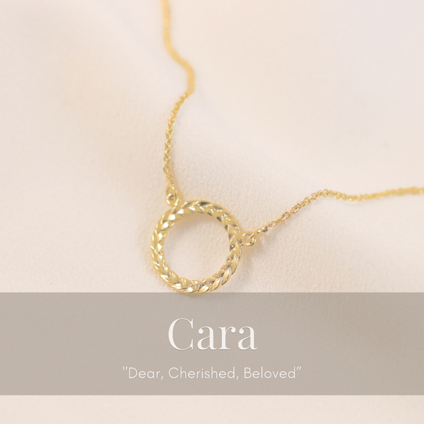 Cara Beloved Necklace In Gold