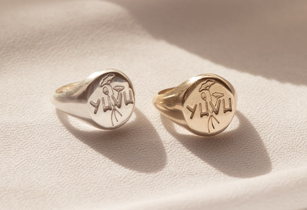 YHVH signet Ring in Silver