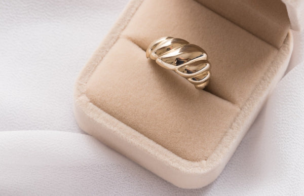 Barley Ring in Brass