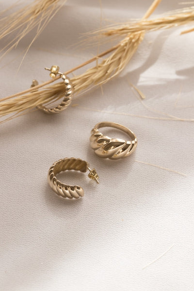 Barley Ring in Brass