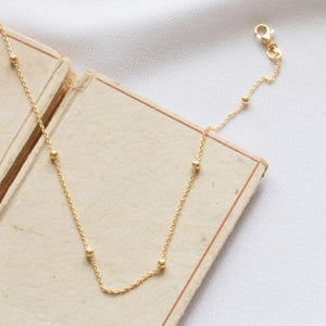Rolo Oval Bead Chain In Gold