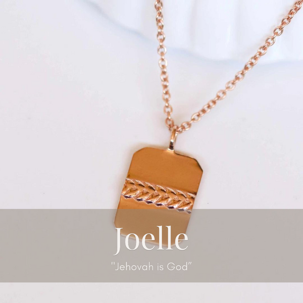 Joelle Pendant In Rose Gold
