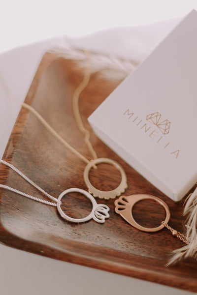 Hydrangea Pendant In Silver